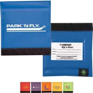 Luggagespotter (r) - Baggage Tag With Hook And Loop Closure And Inside Pocket