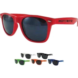 Rb - Adult Size Sunglasses. Plastic Frame And Tinted Lenses With Uv Protection