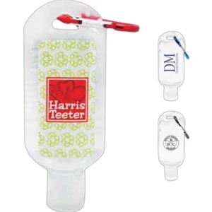 Care-a-tizer - Citrus Scented Anti-bacterial Hand Gel In 2 Oz Bottle With Carabiner Clip