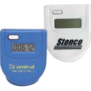 Color Brite - Pedometer Displays Up To 99,999 Steps, One Touch Reset Button