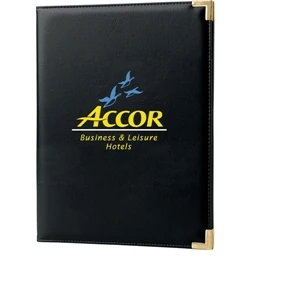 The Miamian - Ultrahyde Portfolio With Notepad And Document Pocket