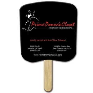 Bread Slice Shaped Front Side Liquid Laminated Mini Fan With A High Gloss Finish