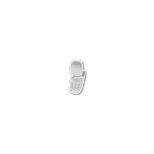 Full Color Process - Cellular Phone Shape Flexible Magnetic Note Holder