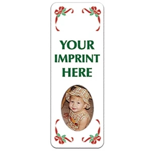 Holiday, Photo Frame Bookmark. Made From High Density, White Poster Board