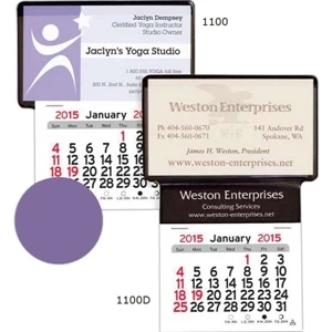 Peel-n-stick (r) - Adhesive Business Card Holder Is A Popular Choice. Blank