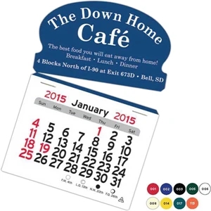 Peel-n-stick (r) - Oval - Magnetic Calendar That Is Perforated For Longer Use