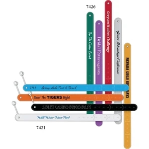 Wristlok (r) - Premium Colors - Water Resistant Vinyl Reusable Wristband