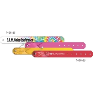 Promoband (r) - Ribbon (please Specify Color) - Wristband Made From A Specially Formulated Tear-resistant Plastic