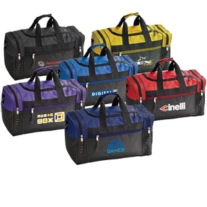 Brunel - Duffel Bag Features A U-shape Main Zippered Compartment & Two End Zippered Pockets