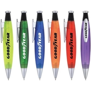 Venetia - Jumbo Retractable Ballpoint Pen With Spring Accordion Style Plunger