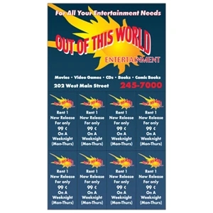 Magnet with Detachable Coupons