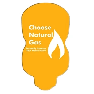 Neon Light Bulb Hand Fan Without Stick