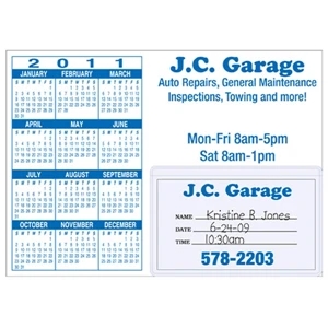 Magnetic Business Card/Appointment Holder