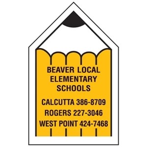 Magnetic Note Holder, 30 mil thickness