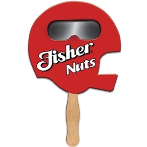 Helmet Sun Shade Hand Fan
