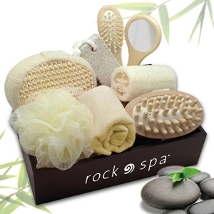 Escape - 9 Pc Spa Set. Keepsake Spa Tray Filled With All The Essentials For Relaxing