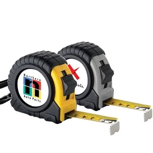 16' Tape Measure. 16 Feet Retractable Metal Tape. Standard And Metric Measurements