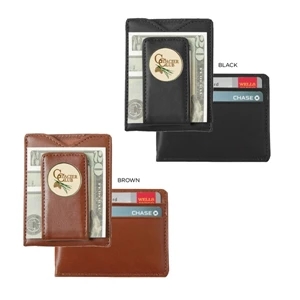 Catalog 5-7 Day Production - Friendly Front Pocket Wallet With A Strong Magnetic Money Clip Closure