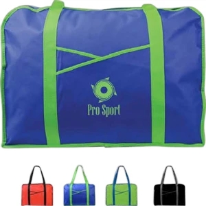 Poly Pro - Vivid Expressions (tm) - Pocket Tote Bag, 20"w X 15"h X 5.5"d