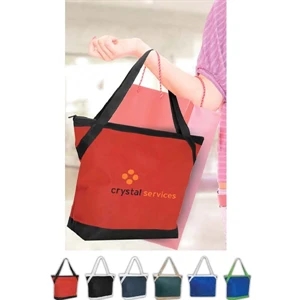 Poly Pro Riviera - Vivid Expressions (tm) - Polypropylene Tote Bag With 25" Handles