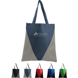 Poly Pro Triangle - Vivid Expressions (tm) - Tote Bag With A Bold Triangle Design