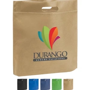 Poly Pro - Silkscreen - Non-woven Polypropylene Tote With Die Cut Handles