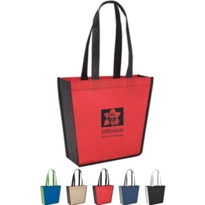 Poly Pro Trapeze - Vivid Expressions (tm) - Polypropylene Tote Bag With 22" Handles