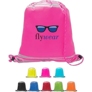 Reflective - Vivid Expressions (tm) - Reflective Sport Pack With Double Drawcord Closure