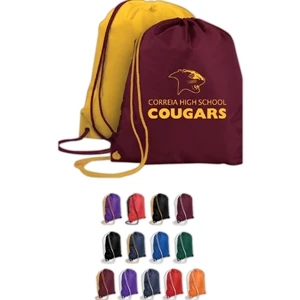 Spirit - Vivid Expressions (tm) - Drawcord Tote Bag With Reinforced Corner