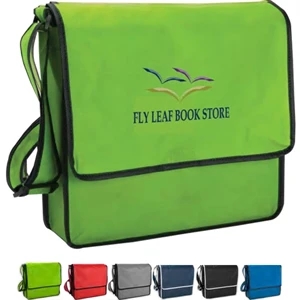 Poly Pro - Vivid Expressions (tm) - Non-woven Polypropylene Messenger Bag