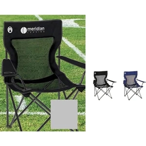 Coleman (r) The Outdoor Company (tm) - Folding Chair With Mesh Cup Holder