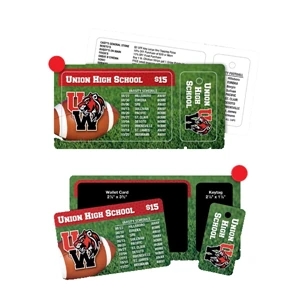 Plastic Wallet / Keytag Card - 30 mil