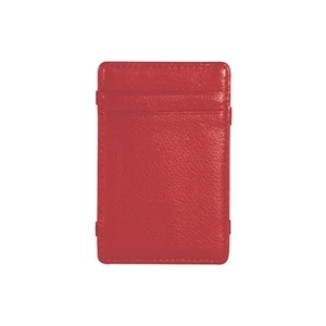 Florentine Napa Leather Magic Wallet/business Card Case With Matching Interior
