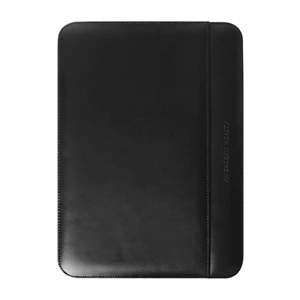 Leather Clipboard/tablet With 8 1/2 X 11 Ivory Writing Pad And Pen Loop