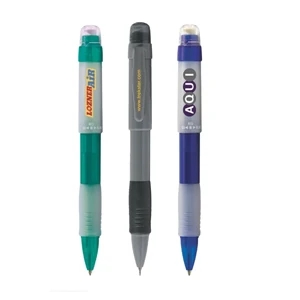 Bic (r) Bic3 - Ballpoint Pen With Both Red And Black Ink And .5mm Mechanical Pencil In One