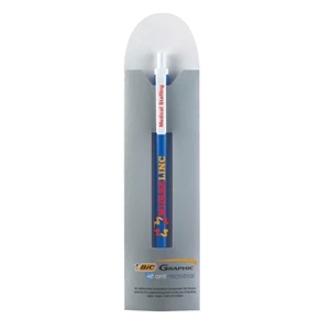 Bic (r) Clic Stic (r) - Antimicrobial Pen And Sleeve With Break-resistant Pocket Clip
