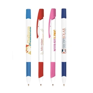 Bic (r) Media Clic (tm) Grip - Ballpoint Pen With Comfortable Gripping Section And Medium Point