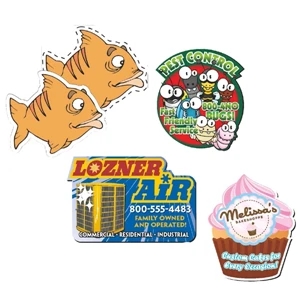 Magnet - 14.01-16 Square Inches - 20 Mil Custom Shape Magnet Made Of A Minimum Of 12% Recycled Material