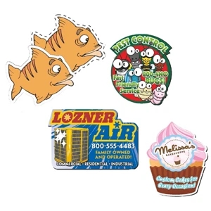 Magnet - 16.01-18 Square Inches - 20 Mil Custom Shape Magnet Made Of A Minimum Of 12% Recycled Material