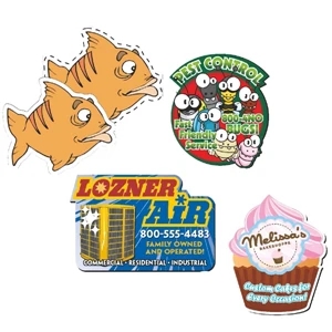 Magnet - 14.01-16 Square Inches - 30 Mil Custom Shape Magnet Made Of A Minimum Of 12% Recycled Material