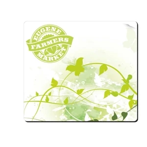 1/16" - Standard Mouse Pad With Fabric Surface And Open Cell Rubber Base, 7 1/2" X 8 1/2"