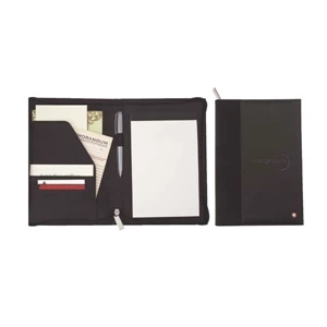 Sheaffer (r) - Padfolio Made Of 100% Full Grain Leather And 1680 Denier Nylon