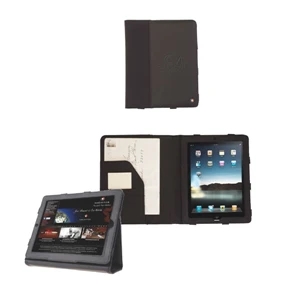 Sheaffer (r) - Tablet Holder Made Of 100% Full Grain Leather And 1680 Denier Nylon