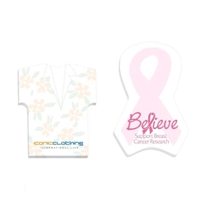 100 Sheet Adhesive Notepad - Eco Friendly Adhesive Die Cut Notepad, 4" X 6". Always In Stock