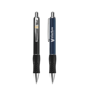 Bic (r) Steel (r) - Retractable Ballpoint Pen With Polished Chrome Plated Trim And Grip