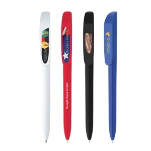 Bic (r) Super Clip - Retractable Pen With Stylish And Modern Clip Design