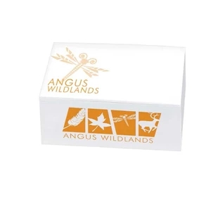 3" X 3" X 1" - Non-adhesive Notepad Cube. 1-color Imprint At A Budget Price