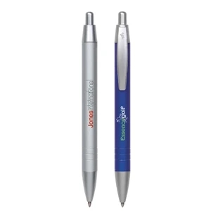 Bic (r) Wide Body (r) Metal - Retractable, Wide Profile, All Metal Ballpoint Pen With Satin Chrome Plating