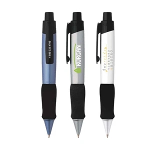 Bic (r) X X L - Ballpoint Pen With An Extra Large Profile And A Black Foam Grip And Black Clip