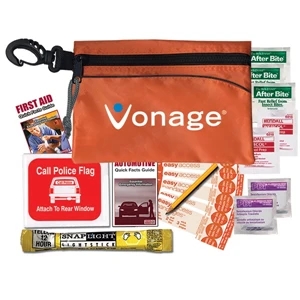 Perfect For The Glove Box, This Kit Contains The Basics For Auto Safety